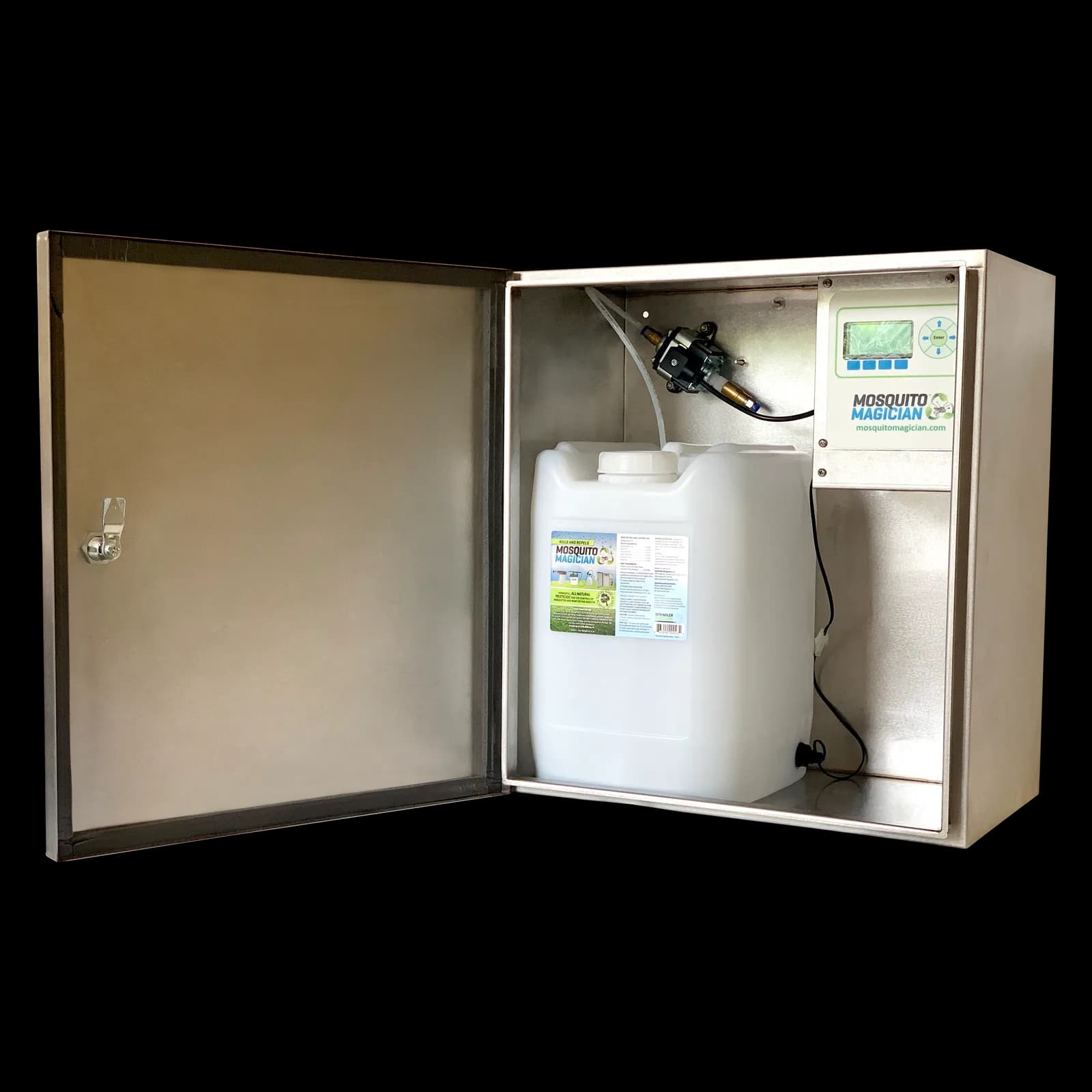 Automated Mosquito Killing System - Single Reservoir with 3 Gallons of Concentrate
