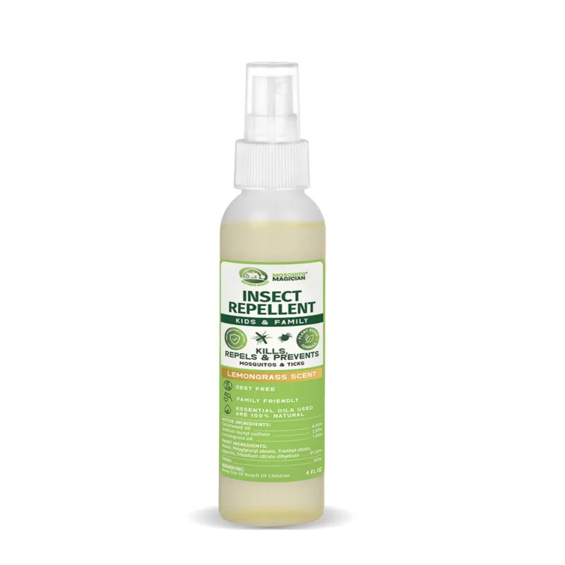 Lemongrass Bug Spray for your Family using Natural Essential Oils
