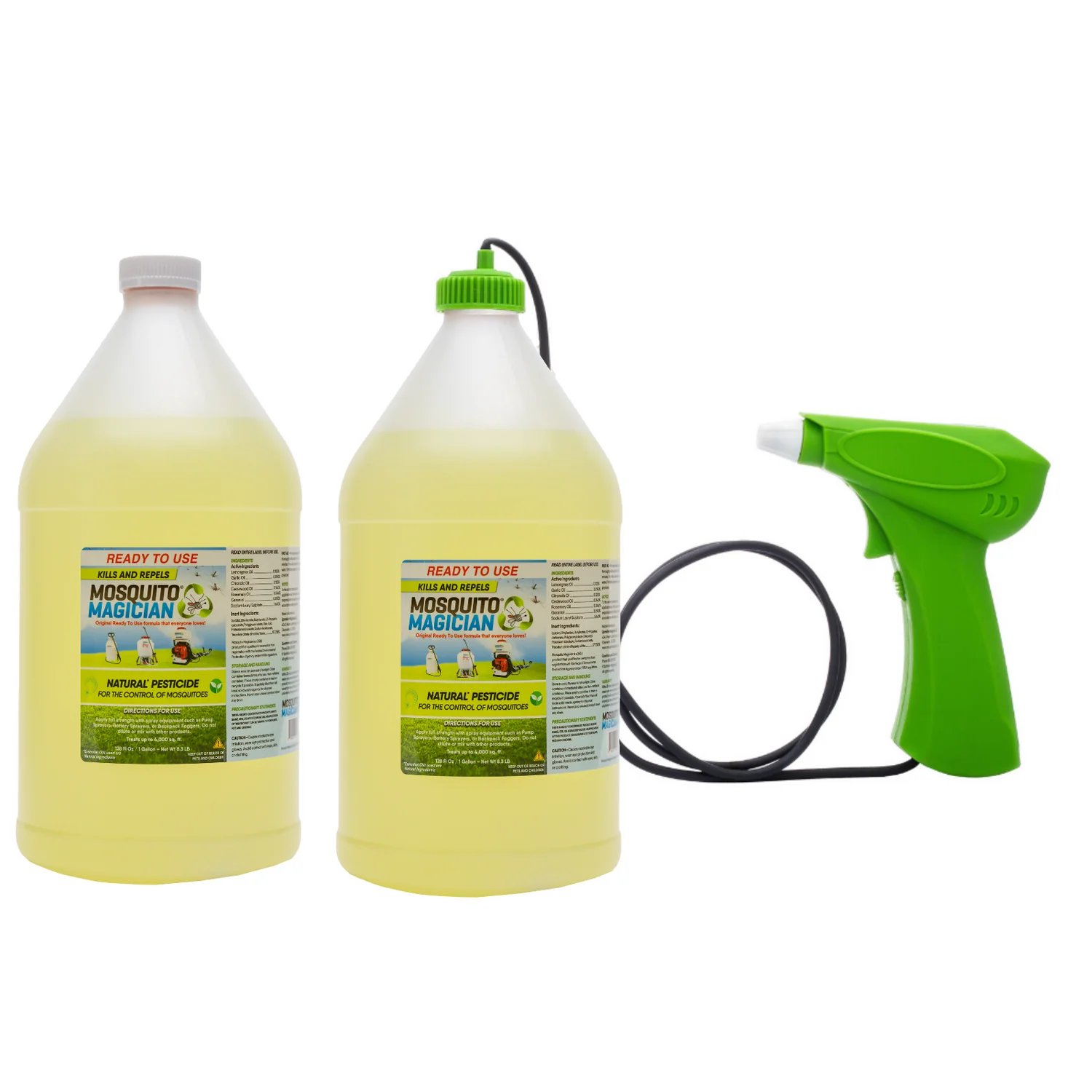 Battery Sprayer + 2 Gal RTU Formula