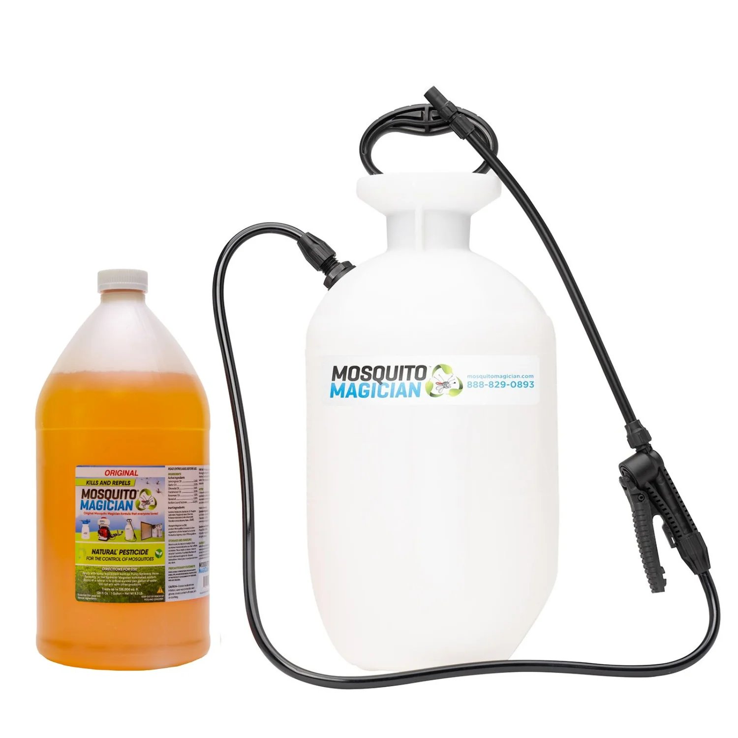 Pump-Up Sprayer + 1 Gal Combo